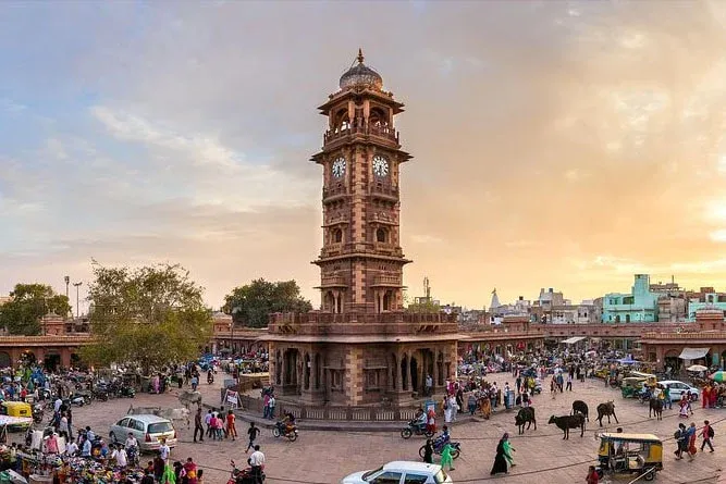 Clock Tower and Sardar Market in Jodhpur