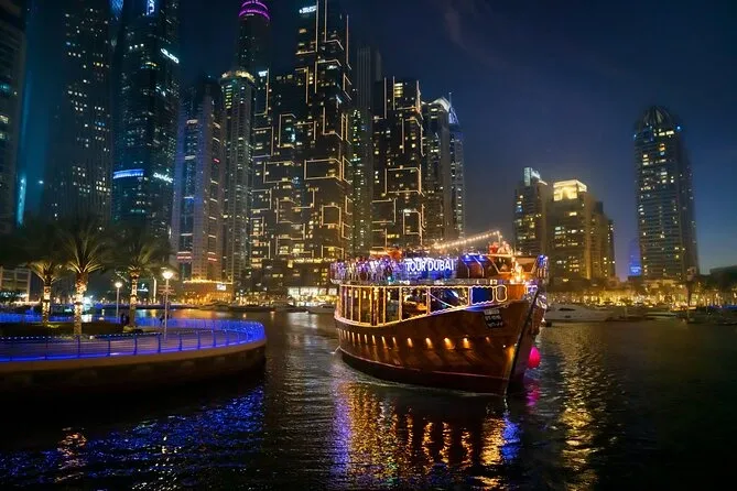 Dhow Dinner Cruise (Marina or Creek) in Dubai in July.webp