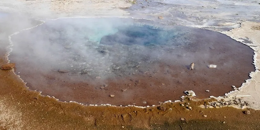 Panamik Hot Springs in Diskit Monastery