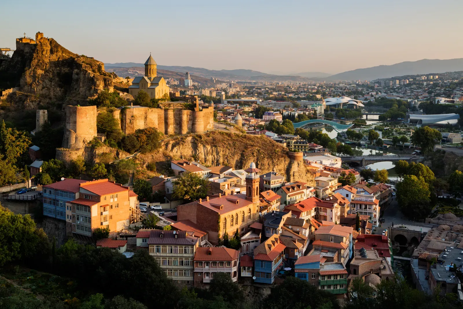 Tbilisi in Georgia in July.webp