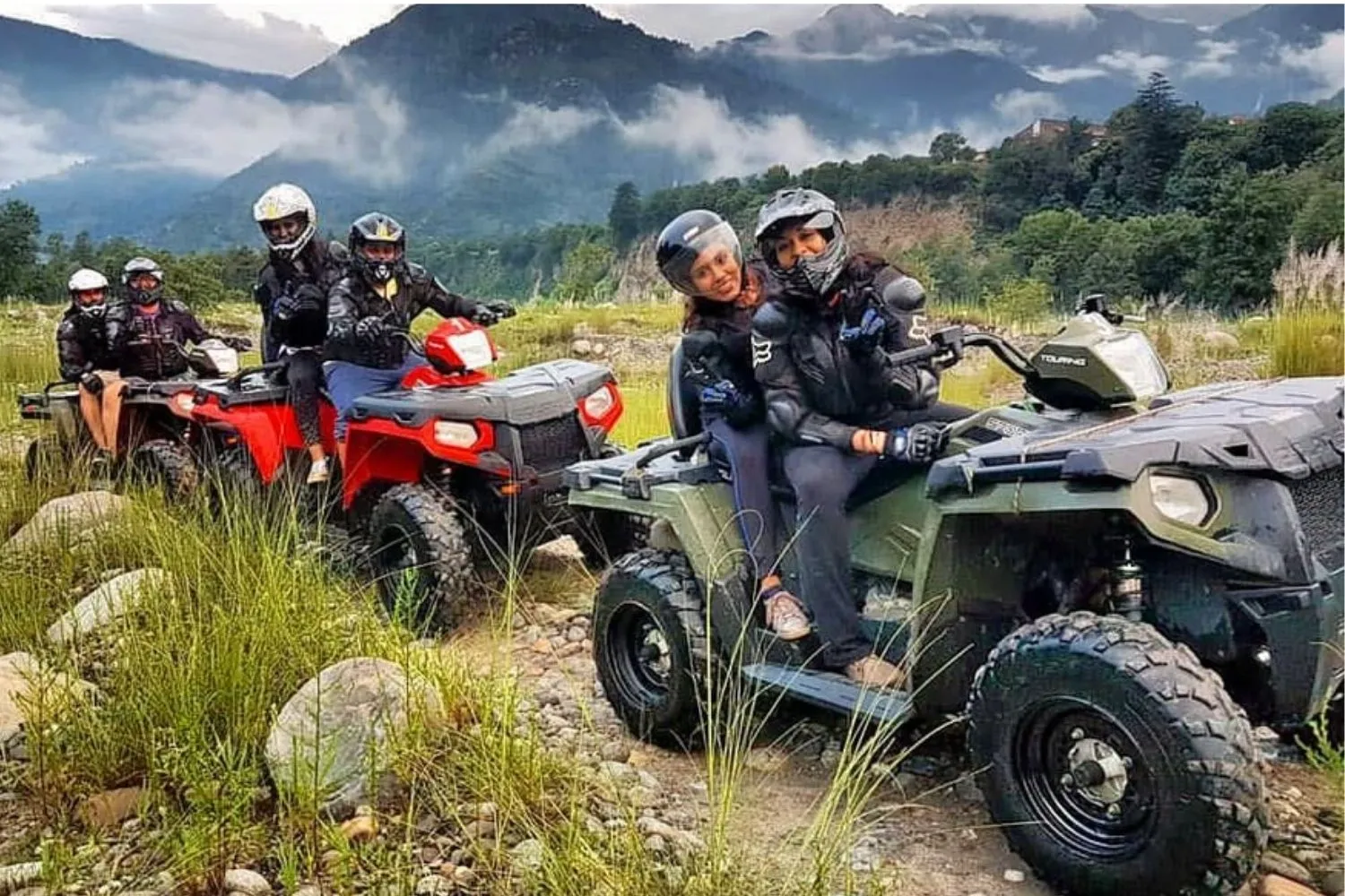 Zorbing along with ATV biking at Solang Valley in Manali.webp
